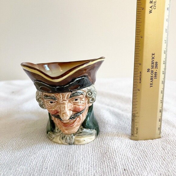 Royal Doulton Toby Mugs Dick Turpin Character Ceramic Cup England Vintage 3.25” - Picture 2 of 7